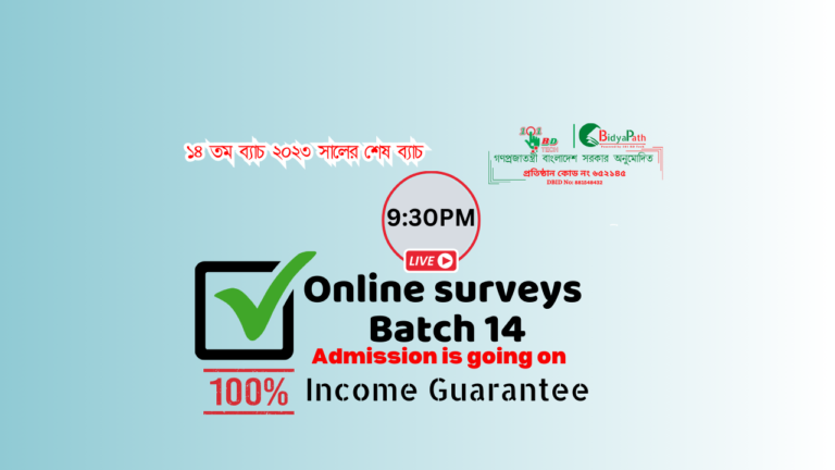 Online surveys Batch14